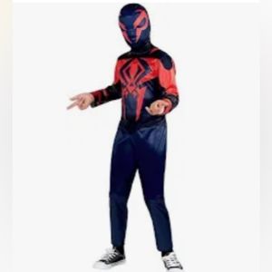 NEW "Jazwares" Across the Spider-Verse Spider-Man 2099 Child Costume Med 8-10